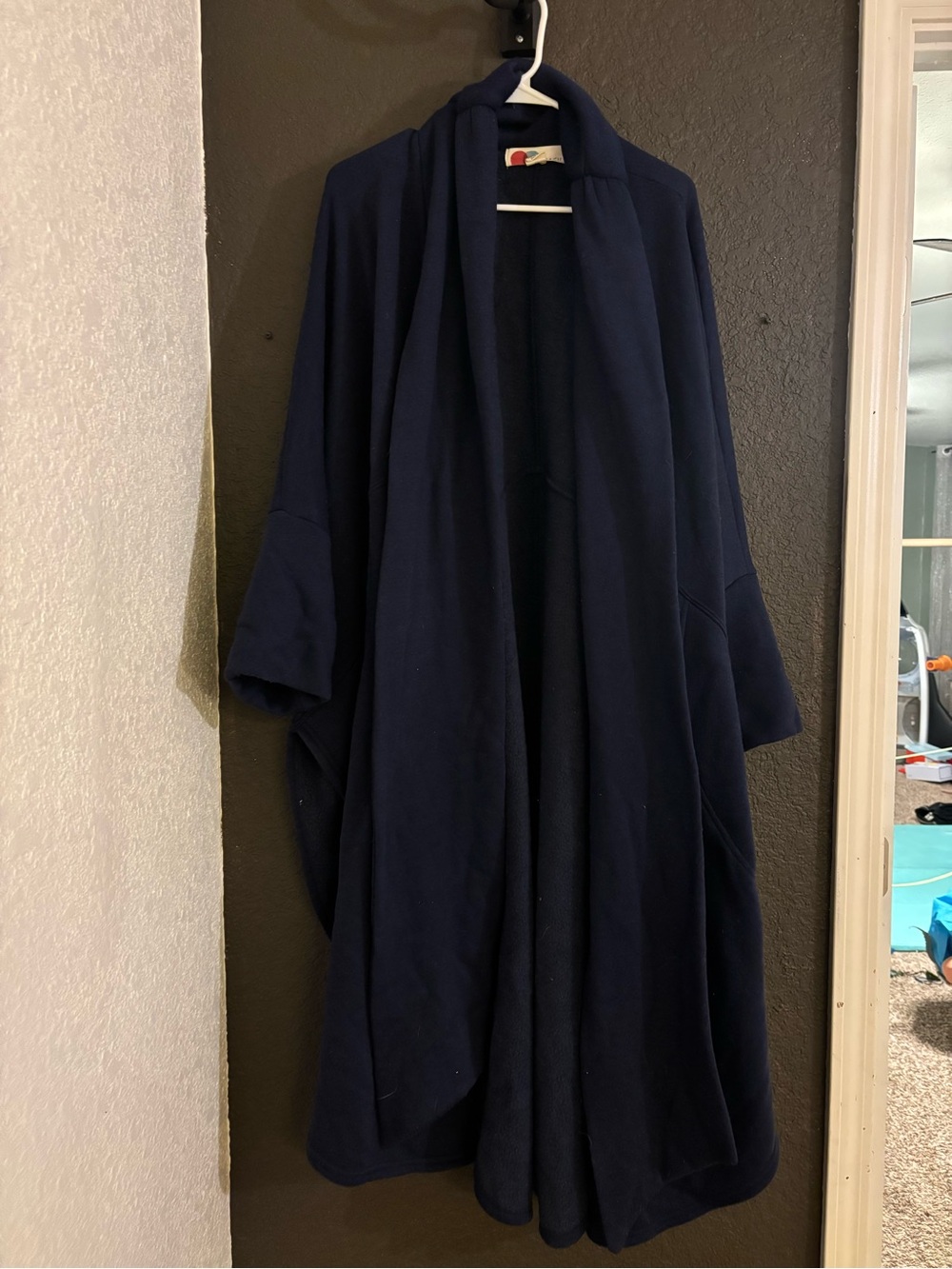 Free People in flight poncho navy